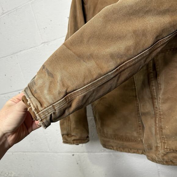 Vintage Carhartt Quilted Artic Jacket “Brown” C26 BRN - Picture 7 of 13